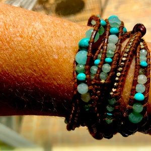 Gorgeous Chan lu leather wrap.